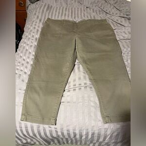 Croft & Barrow Women's Plus Khaki Pants